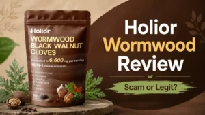 Holior Wormwood Black Walnut Cloves supplement featured image for Holior com review