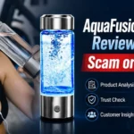 AquaFusion Bottle Review 2026 investigating whether the hydrogen water bottle website is scam or legit