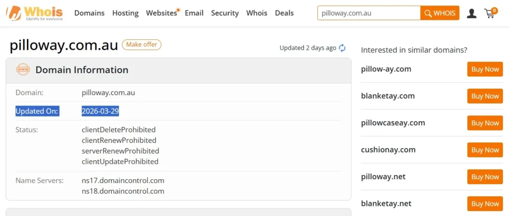 Pilloway Review 2026 showing the Snuggi Body Align Pillow with a scam or legit warning