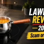Laweidai review 2026 feature image showing a stainless steel saucepan on a stovetop with the text Scam or Legit
