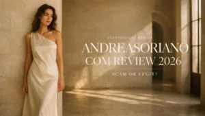 Woman wearing an elegant cream dress in Andreasoriano com Review 2026 featured image