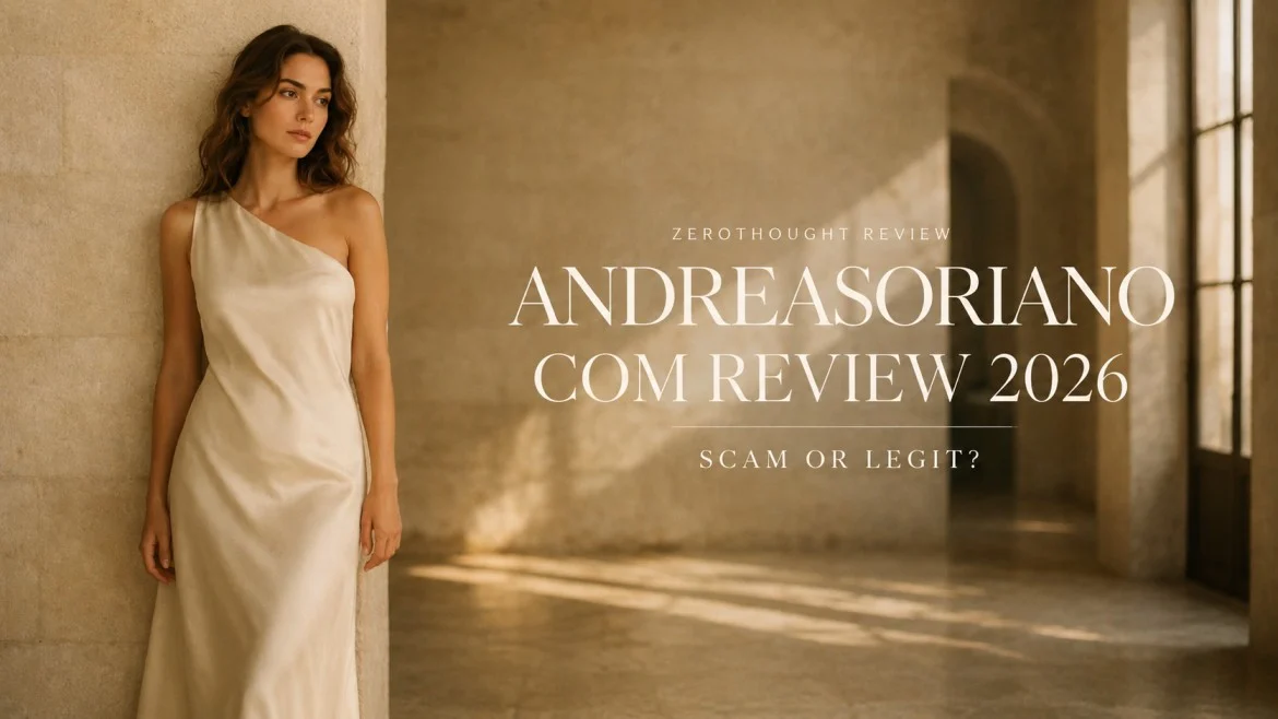 Woman wearing an elegant cream dress in Andreasoriano com Review 2026 featured image