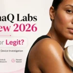 DermaQ Labs review 2026 examining the Sculpt 3 Pro body massager and website warning signs