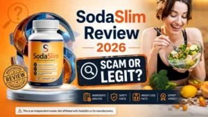 SodaSlim Review 2026 investigating whether sodaslim com is scam or legit