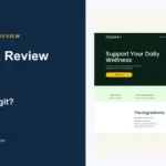 Glyxora website or product material beside a ZeroThought review title.