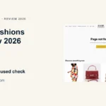 Toshfashions website or product material beside a ZeroThought review title.