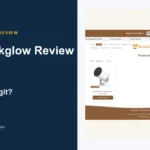 Getbookglow website or product material beside a ZeroThought review title.