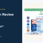 Moxivon website or product material beside a ZeroThought review title.