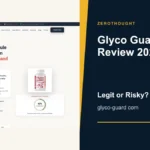 Glyco Guard website or product material beside a ZeroThought review title.