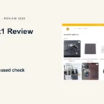 Usbest1 website or product material beside a ZeroThought review title.