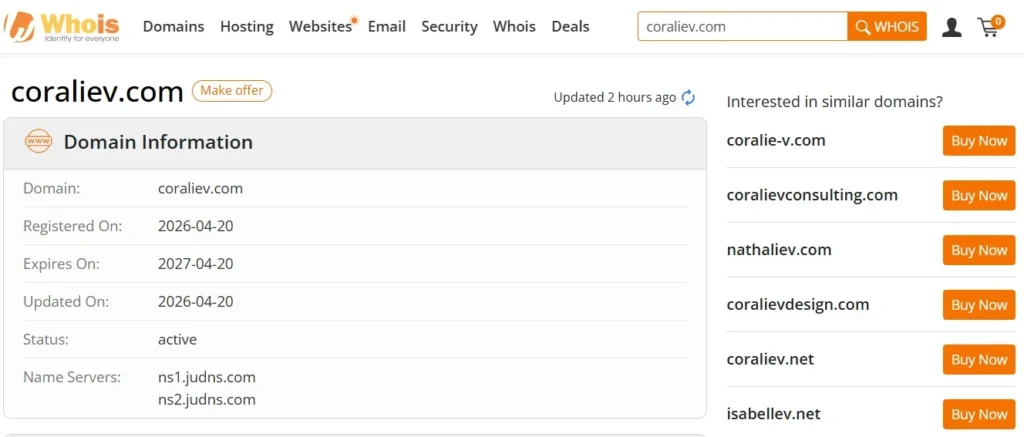 Coraliev Review 2026 showing whether Coraliev com is scam or legit