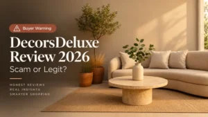 DecorsDeluxe Review 2026 scam or legit buyer warning