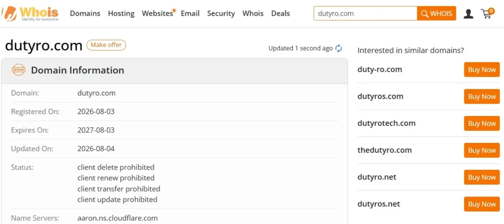 Dutyro Review 2026 buyer warning showing a Vietnam veteran tumbler and scam or legit investigation