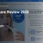 Oraliscare website or product material beside a ZeroThought review title.