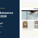 Newyorkessence website or product material beside a ZeroThought review title.