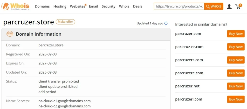 ParCruzer electric golf scooter featured in ParCruzer Store Review 2026 scam or legit investigation