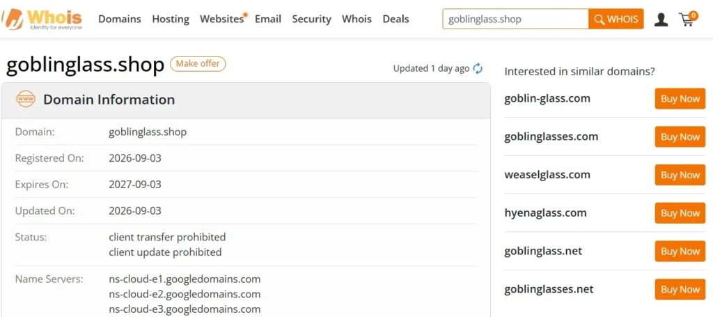 GoblinGlass Review 2026 showing the horror headrest cover while examining whether goblinglass shop is scam or legit.