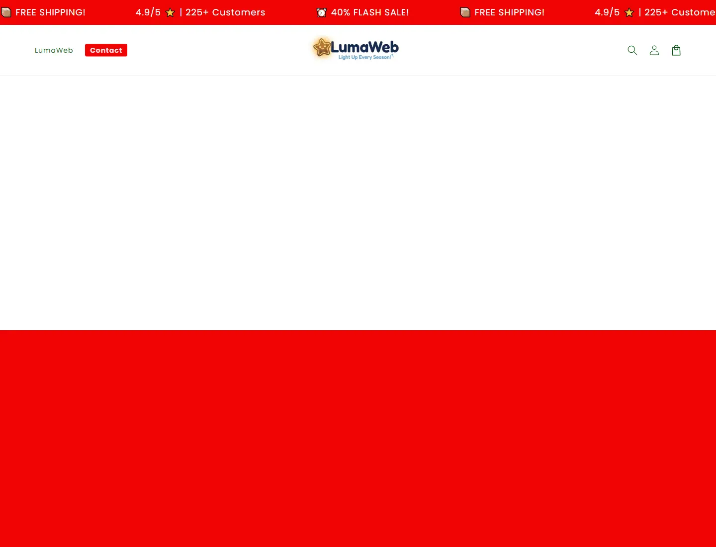 Contact – LumaWeb page captured during the ZeroThought investigation