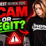 Rovanest Review 2026 showing Rovanest clothing with scam or legit warning text