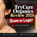 TryCure Organics Review 2026 featuring Korean Silk Peptide Serum with scam or legit buyer warning