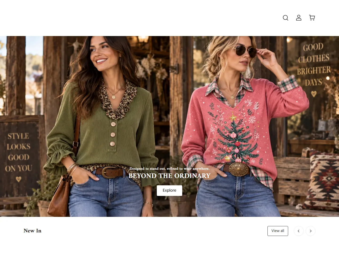 CHERRYBETTY – Vintage Western Shirts & Blouses for Women page captured during the ZeroThought investigation