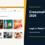 Cresomall website or product material beside a ZeroThought review title.